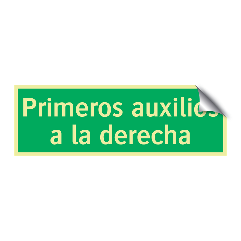 Primeros auxilios a la derecha