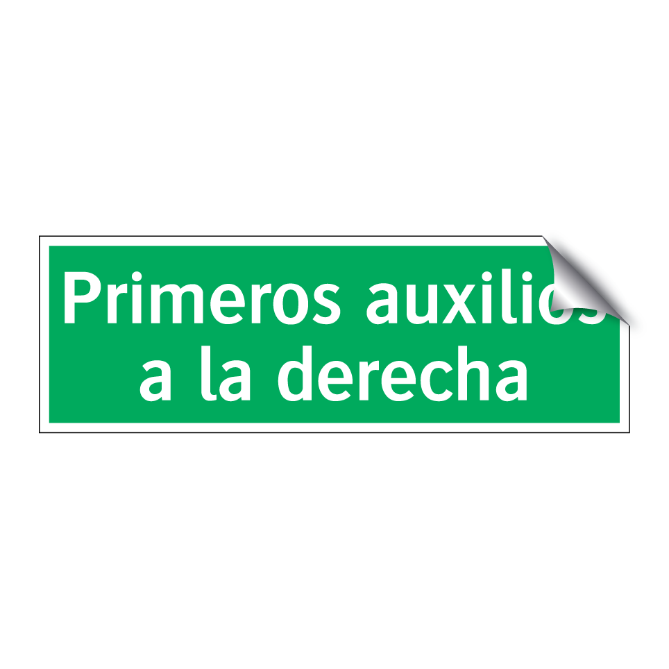 Primeros auxilios a la derecha