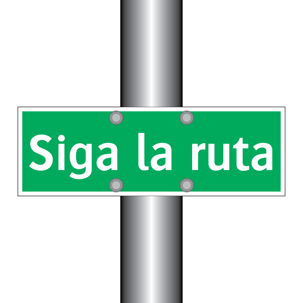 Siga la ruta