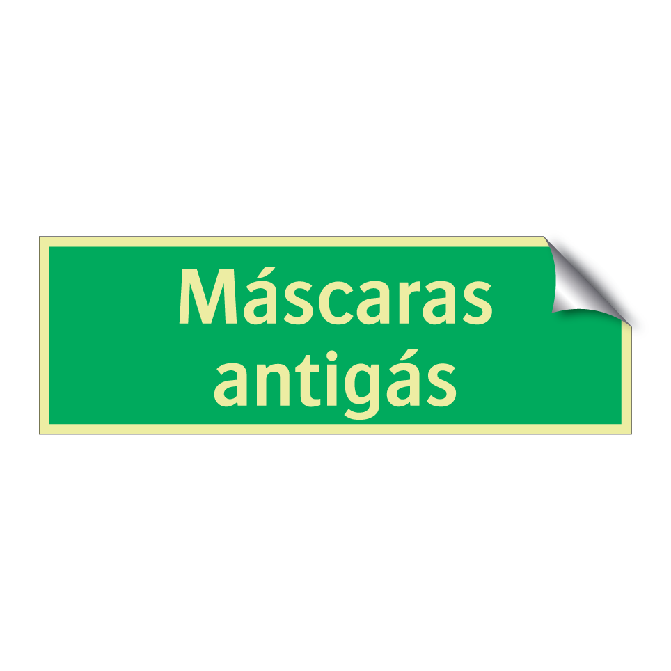 Máscaras antigás