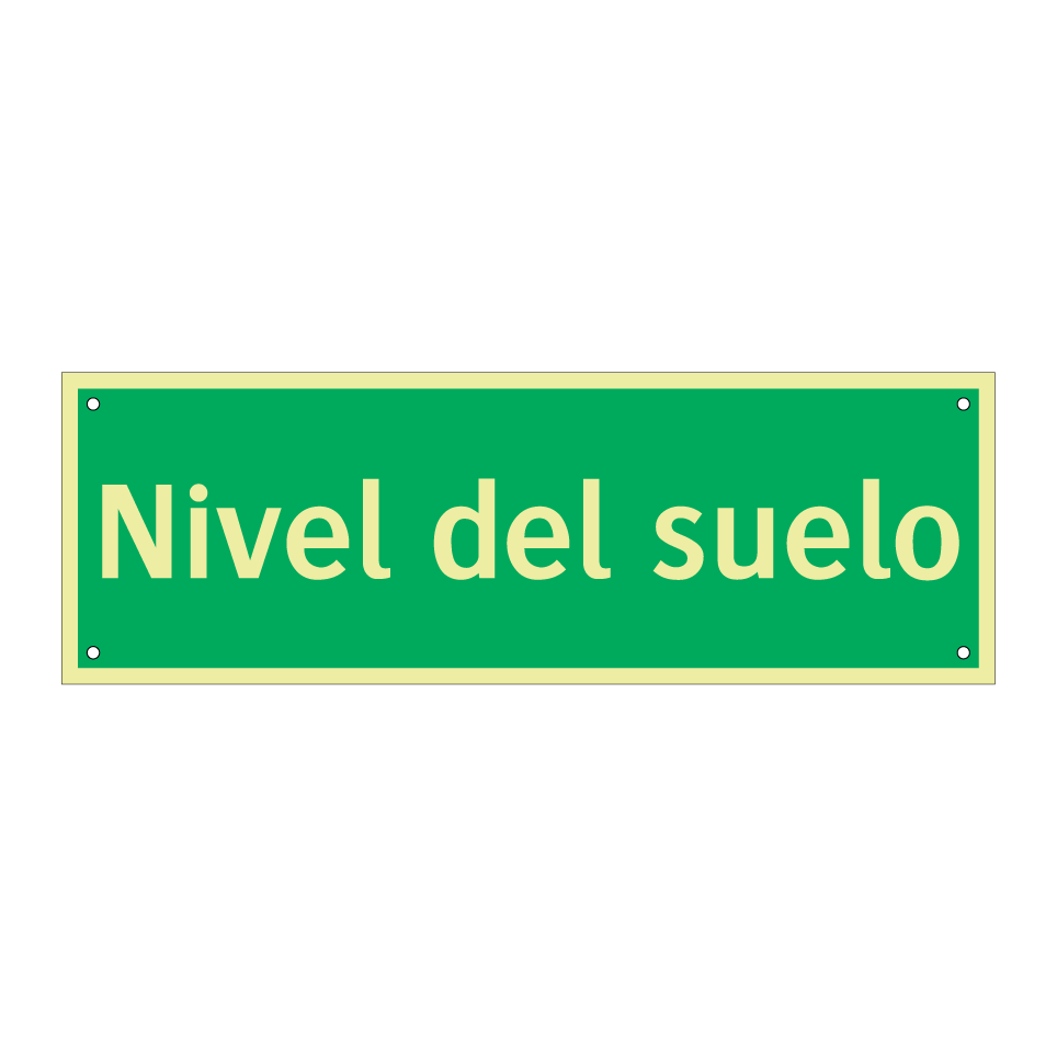 Nivel del suelo