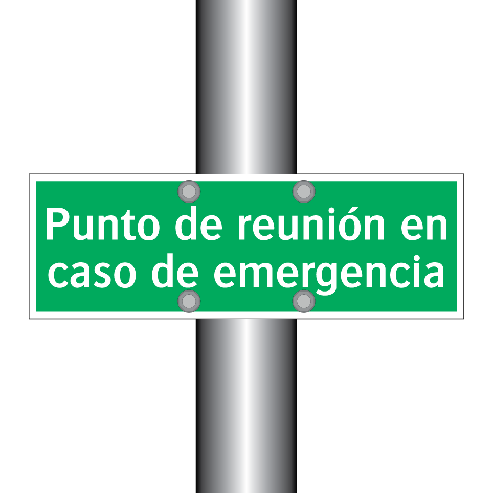 Punto de reunión en caso de emergencia