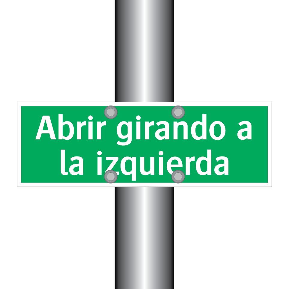 Abrir girando a la izquierda