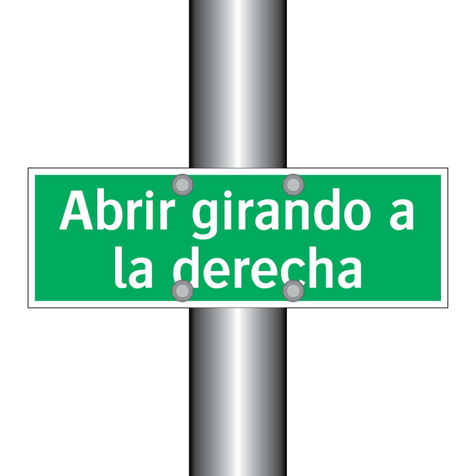 Abrir girando a la derecha