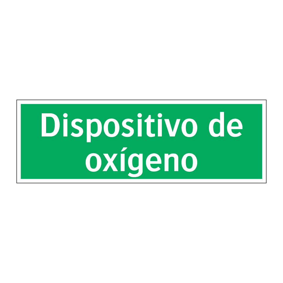 Dispositivo de oxígeno