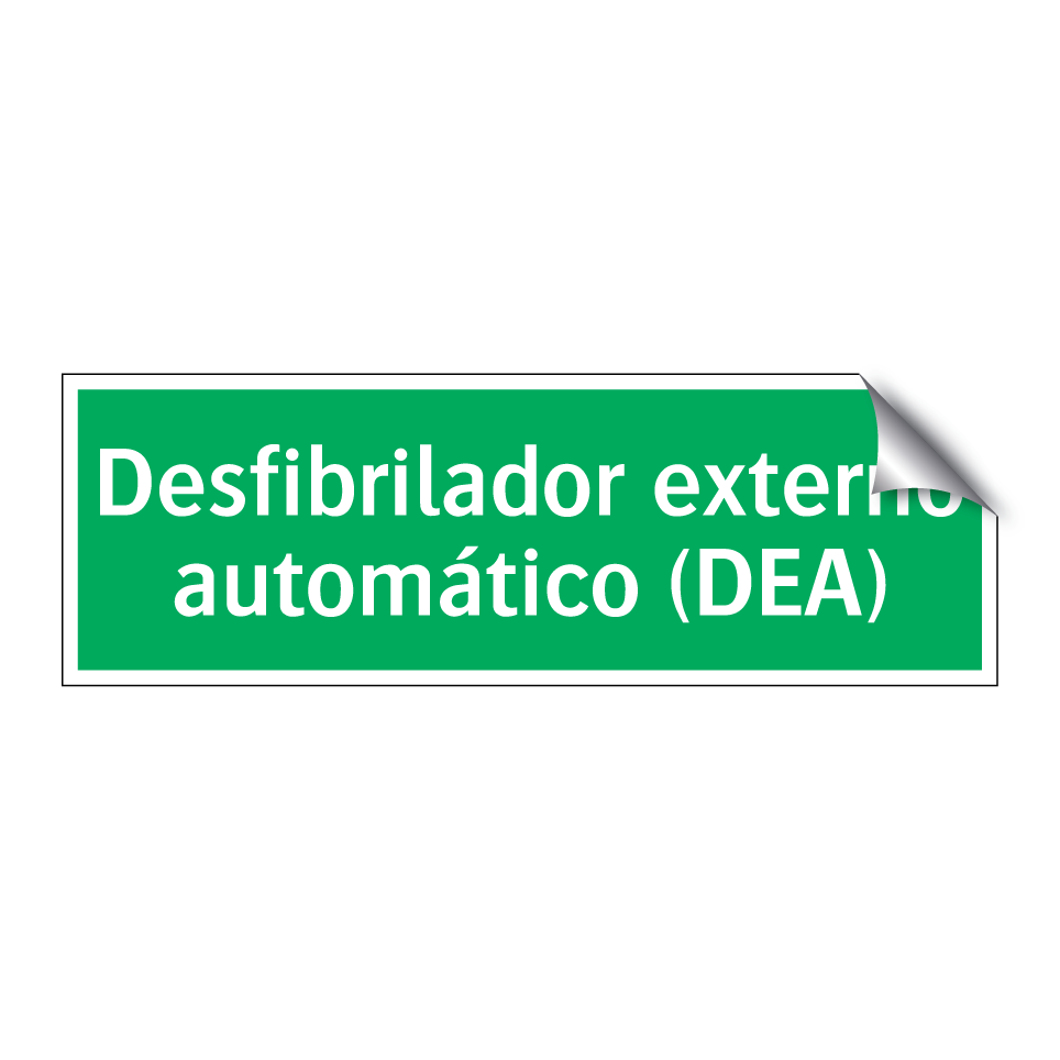Desfibrilador externo automático (DEA)