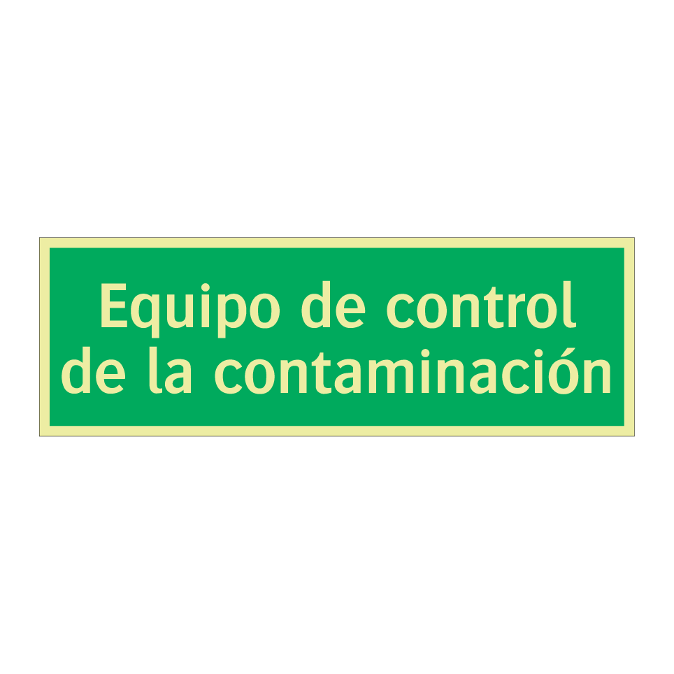 Equipo de control de la contaminación