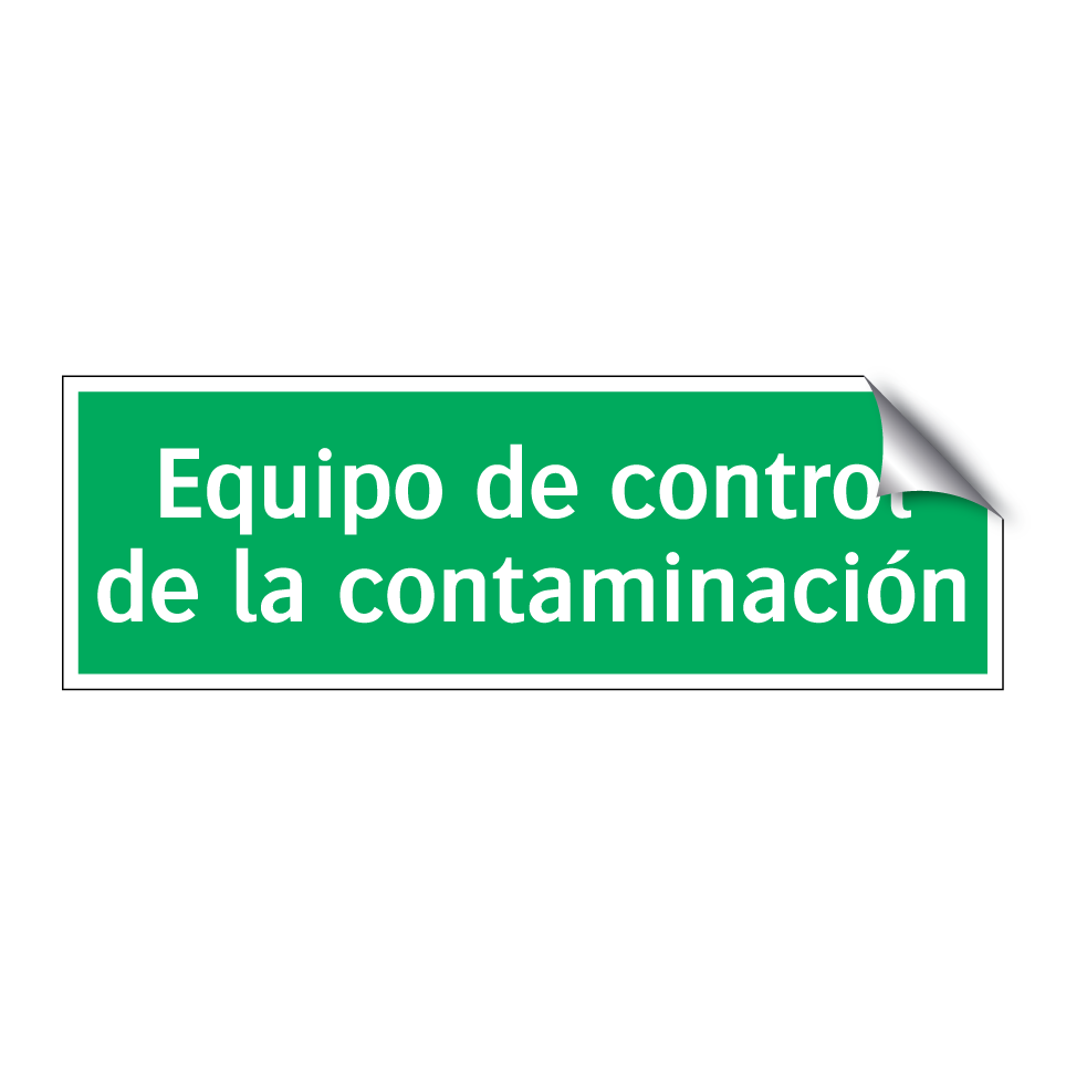 Equipo de control de la contaminación