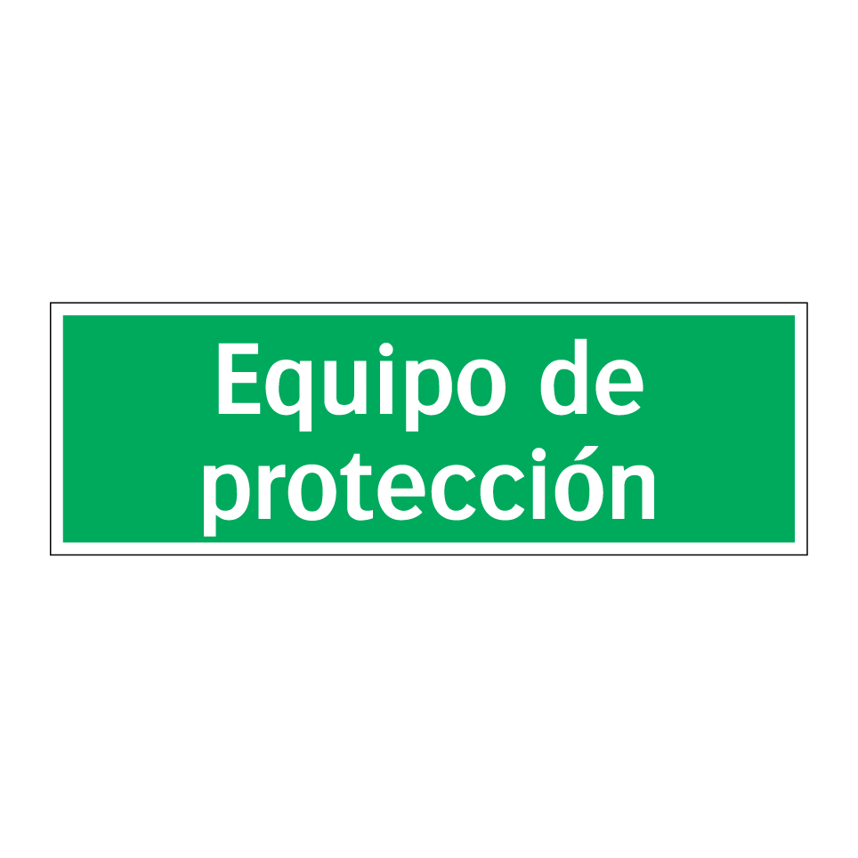 Equipo de protección