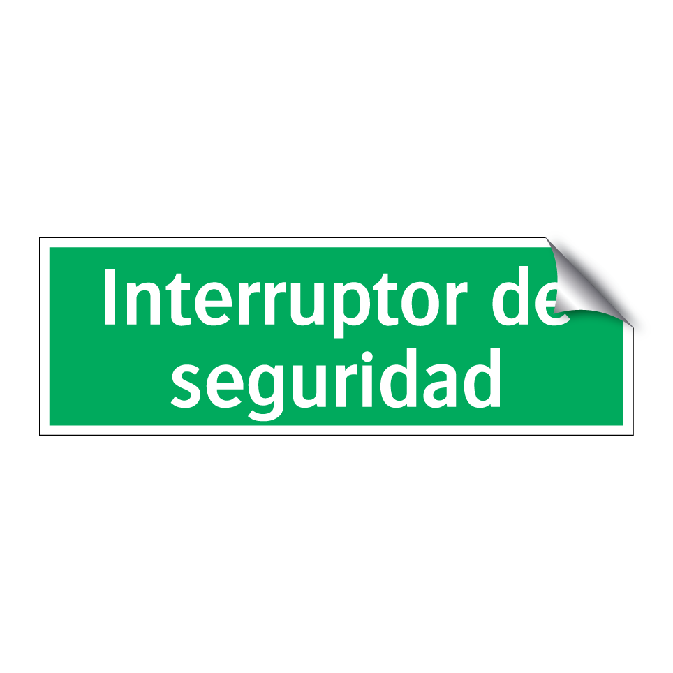 Interruptor de seguridad