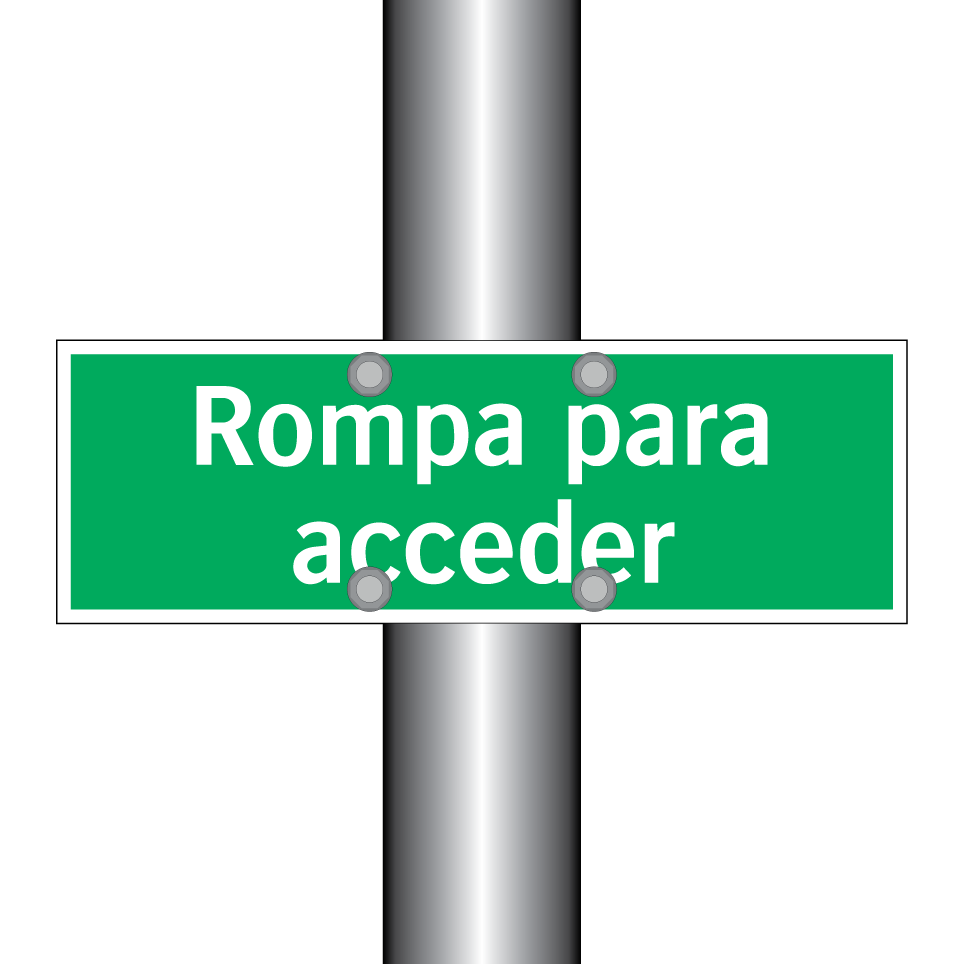 Rompa para acceder