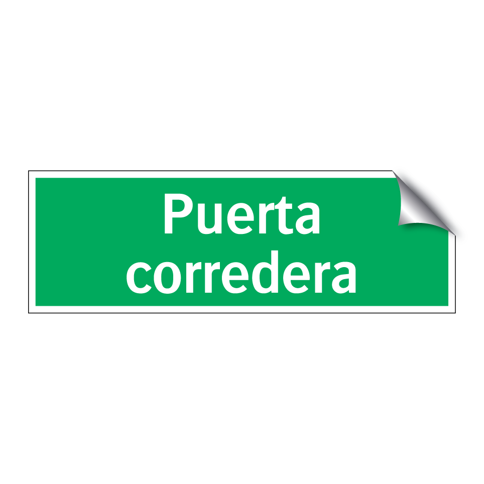 Puerta corredera