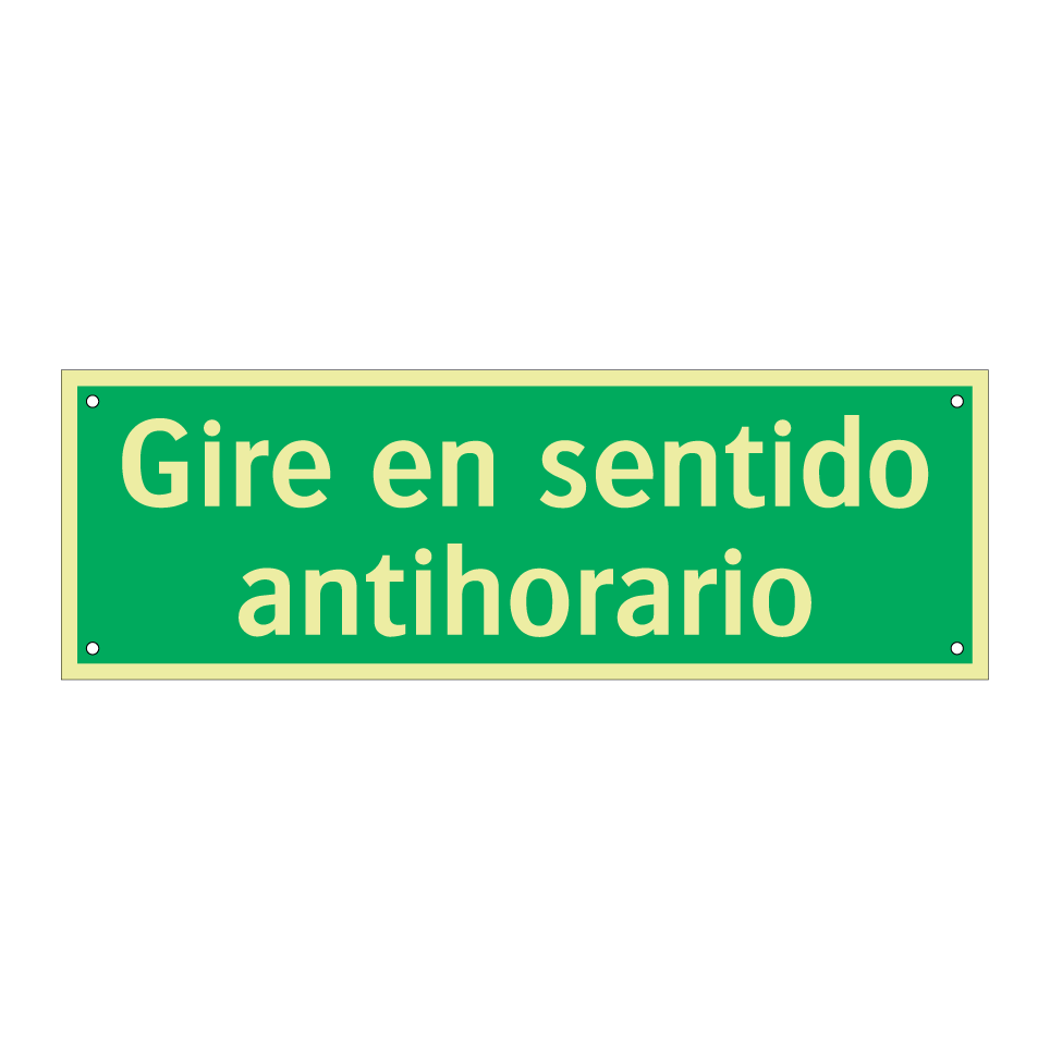 Gire en sentido antihorario