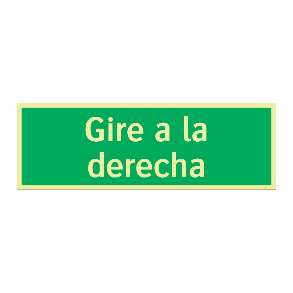Gire a la derecha
