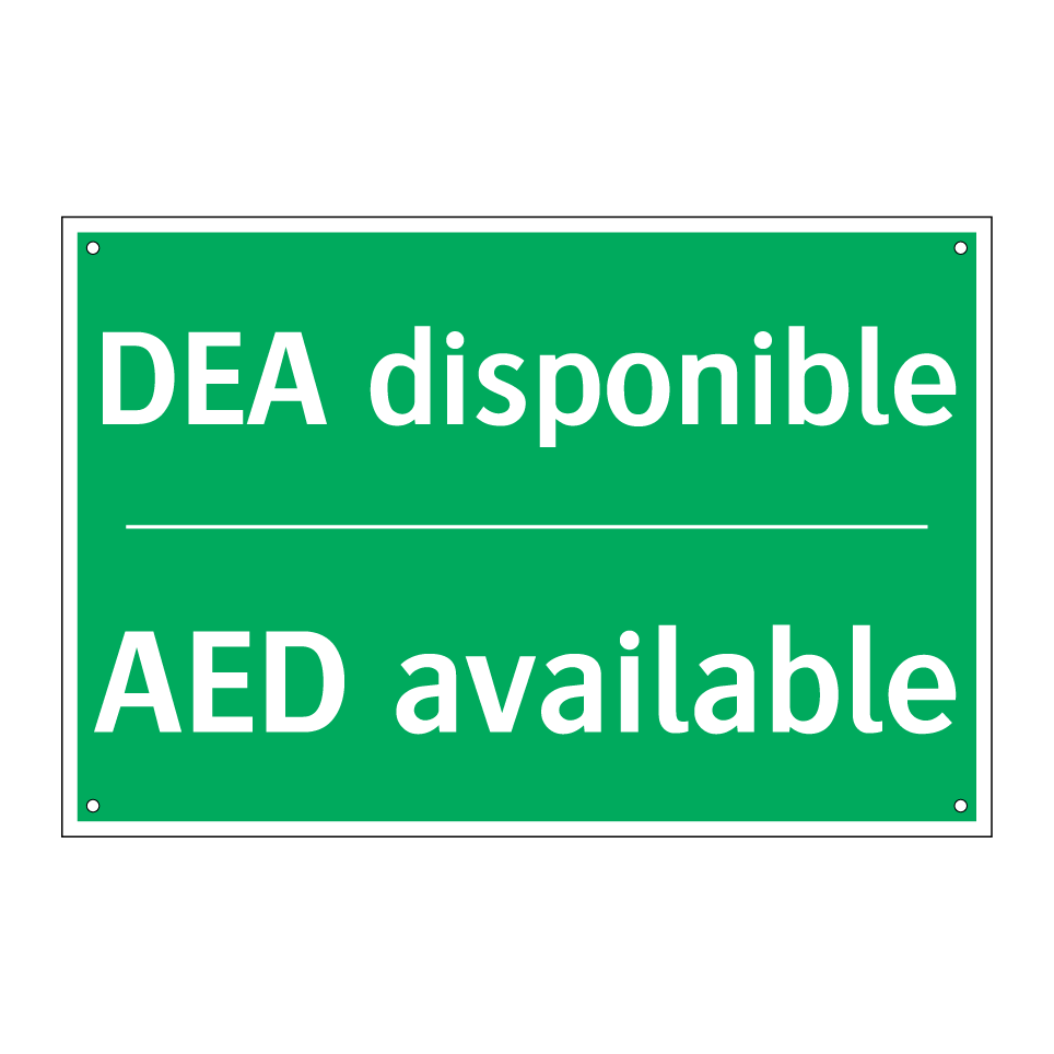 DEA disponible - AED available