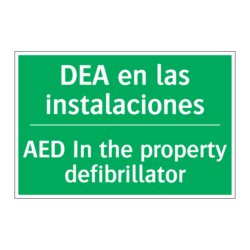 DEA en las instalaciones - AED In the property /.../