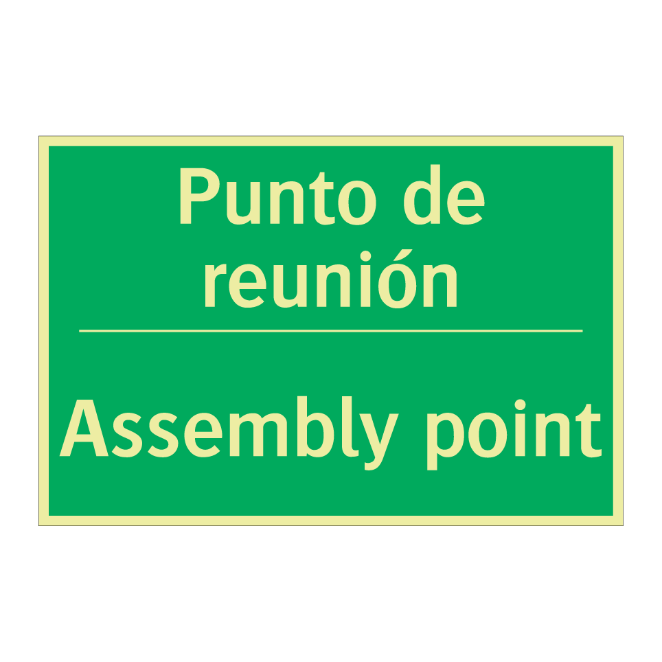 Punto de reunión - Assembly point