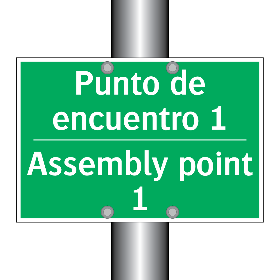 Punto de encuentro 1 - Assembly point 1