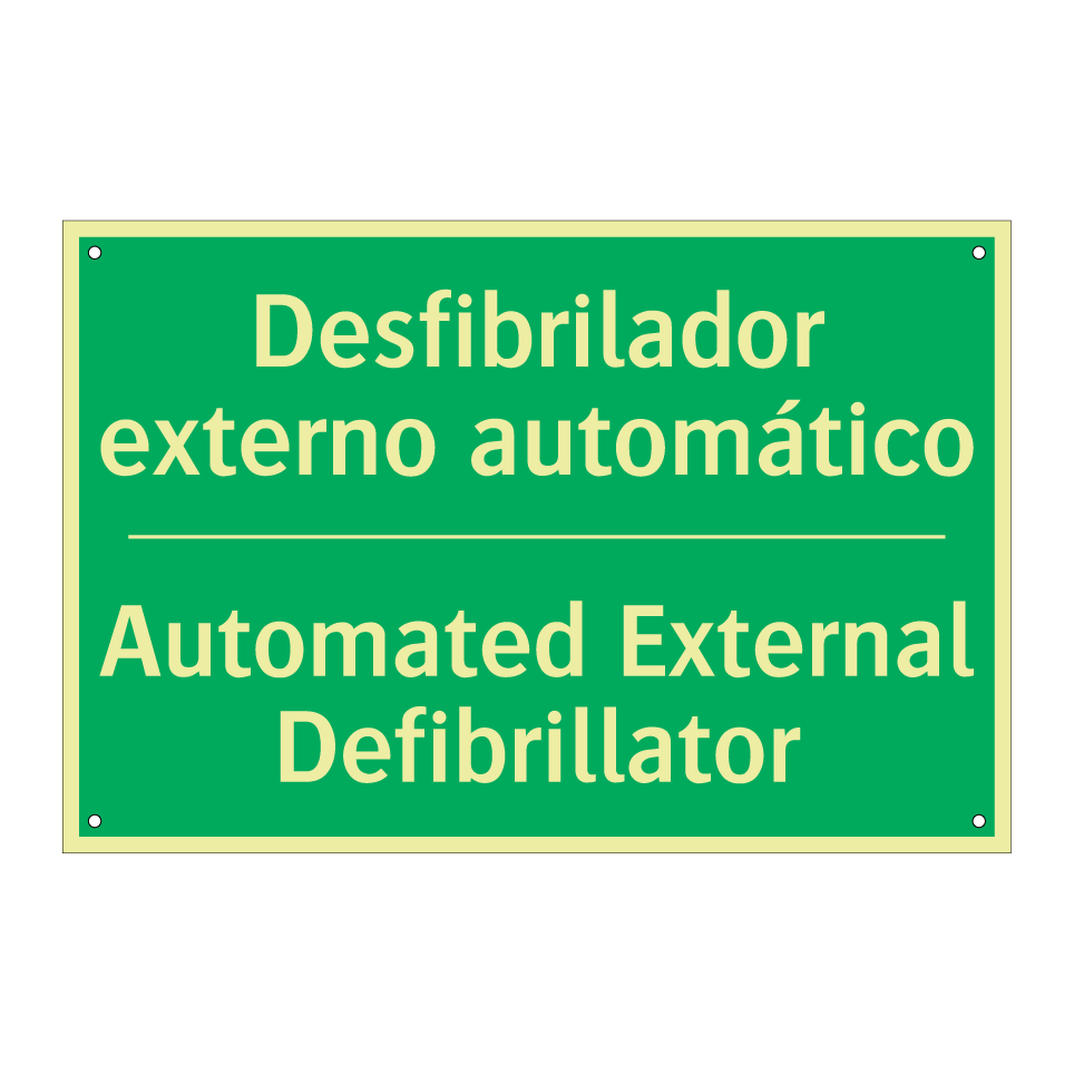 Desfibrilador externo /.../ - Automated External /.../
