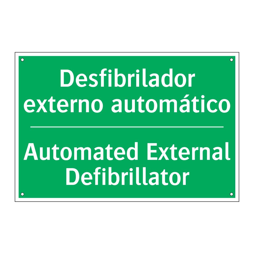 Desfibrilador externo /.../ - Automated External /.../
