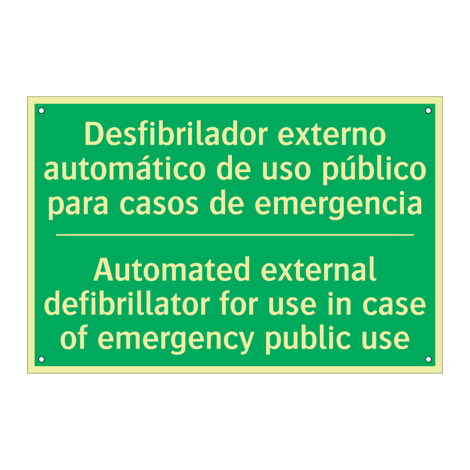 Desfibrilador externo /.../ - Automated external /.../