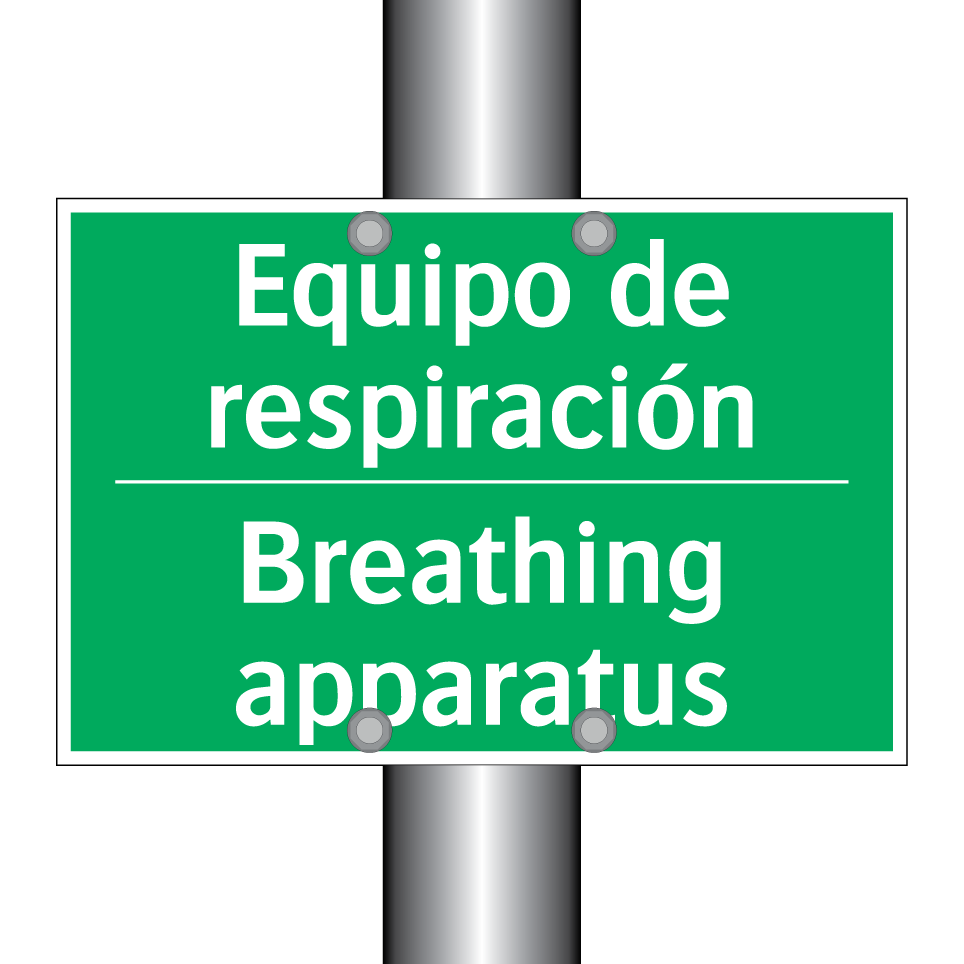 Equipo de respiración - Breathing apparatus