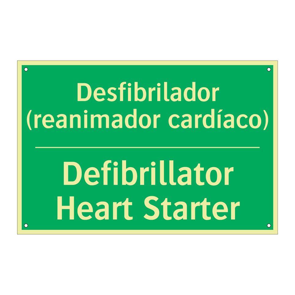 Desfibrilador (reanimador /.../ - Defibrillator Heart Starter