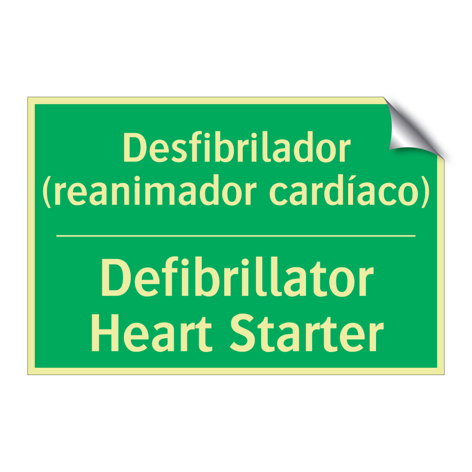 Desfibrilador (reanimador /.../ - Defibrillator Heart Starter