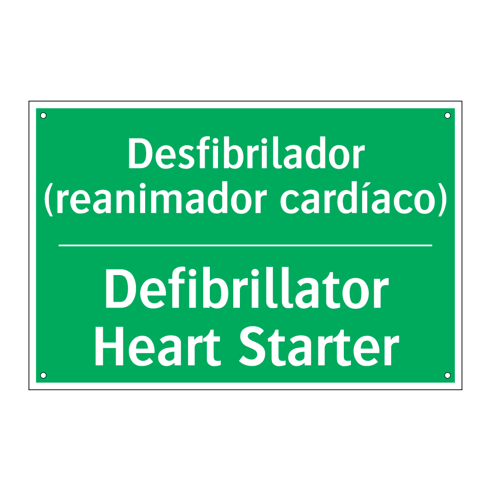 Desfibrilador (reanimador /.../ - Defibrillator Heart Starter