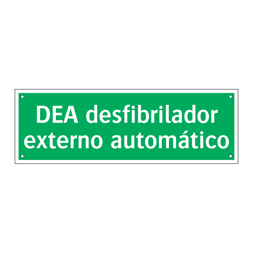DEA desfibrilador externo automático