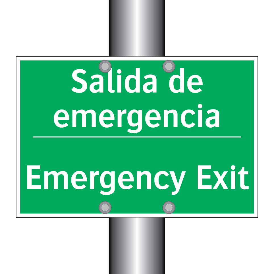 Salida de emergencia - Emergency Exit