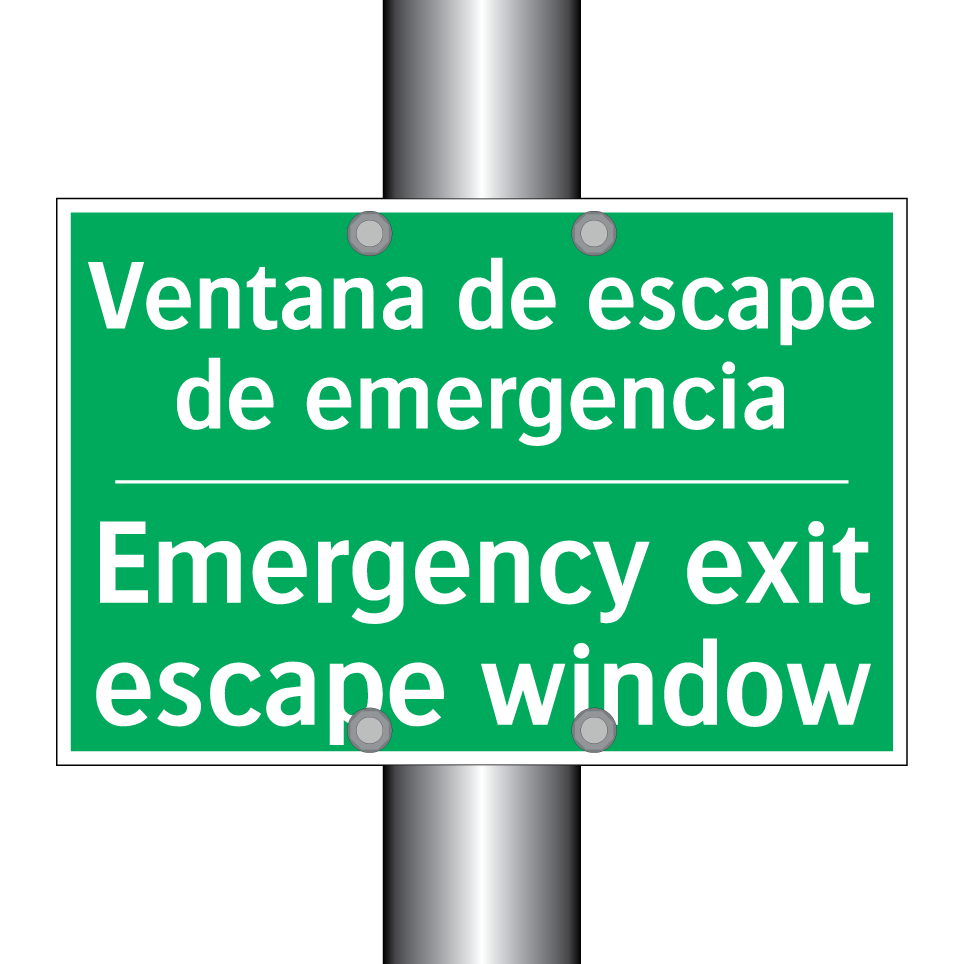 Ventana de escape de /.../ - Emergency exit escape window