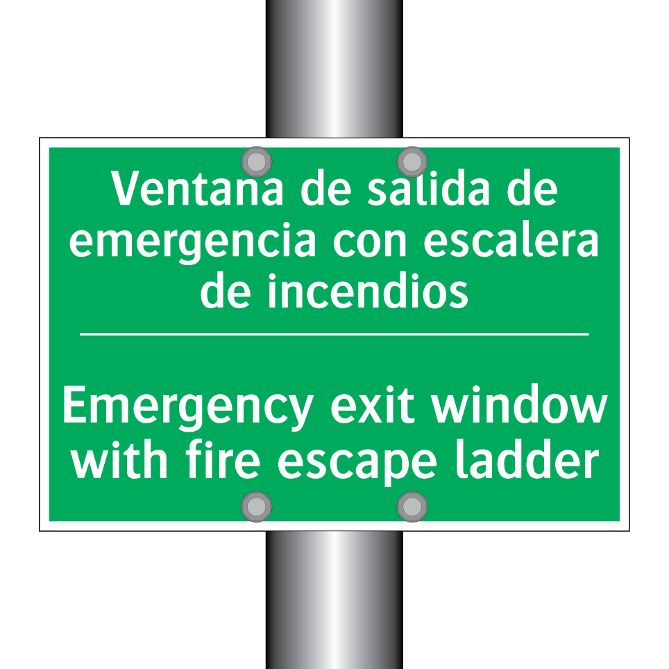 Ventana de salida de /.../ - Emergency exit window with /.../