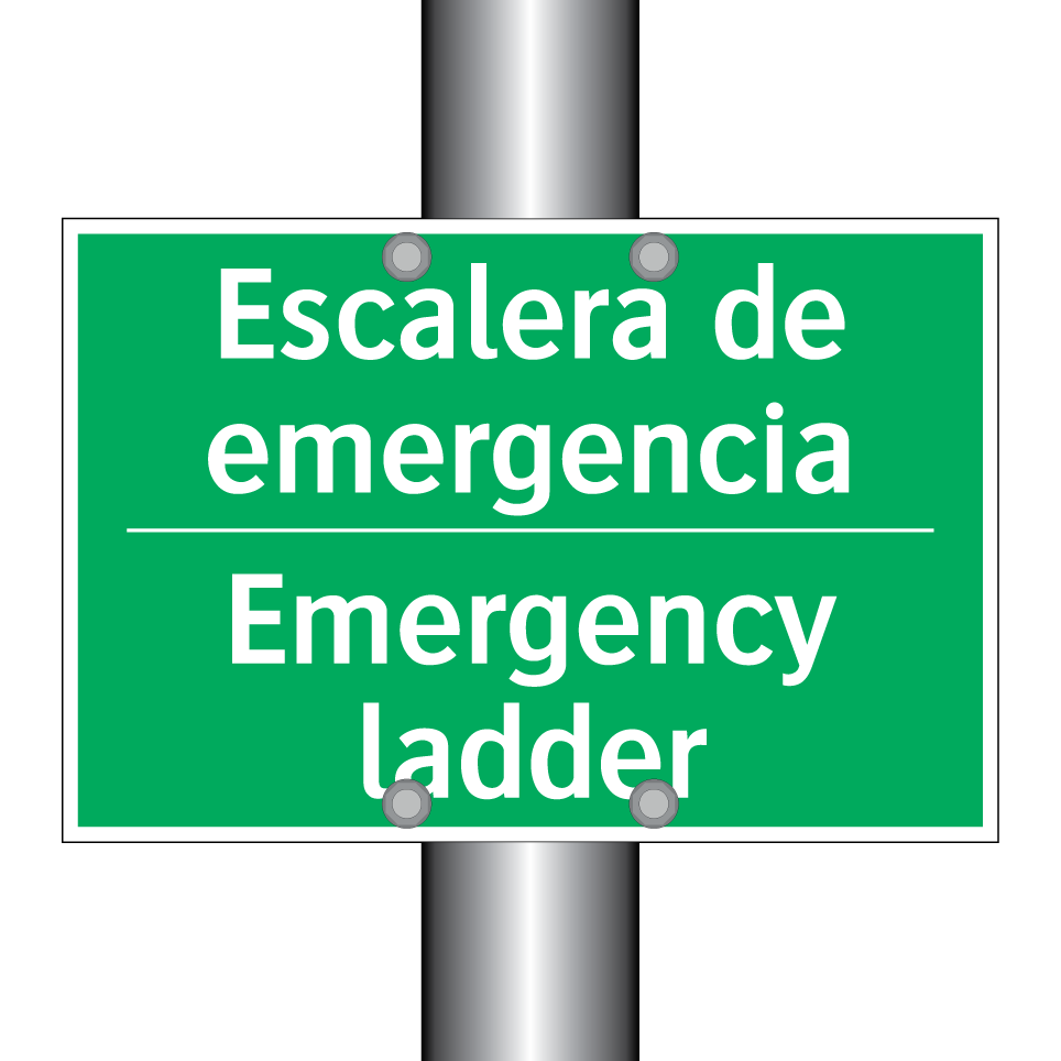 Escalera de emergencia - Emergency ladder