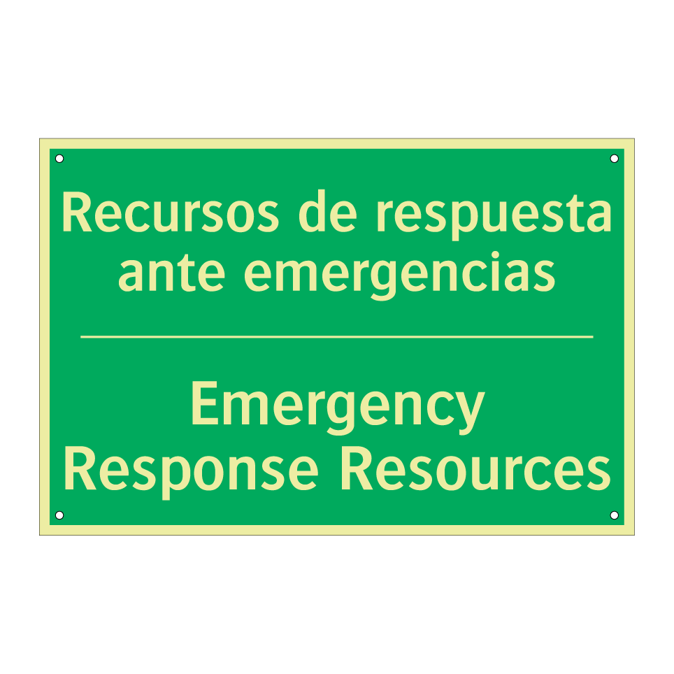 Recursos de respuesta ante /.../ - Emergency Response Resources