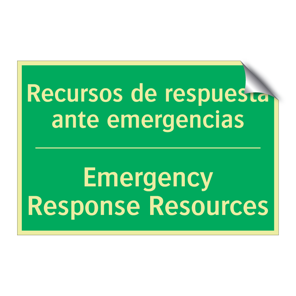 Recursos de respuesta ante /.../ - Emergency Response Resources