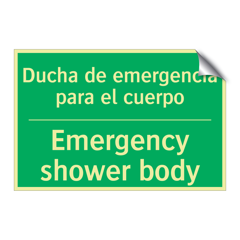 Ducha de emergencia para el /.../ - Emergency shower body