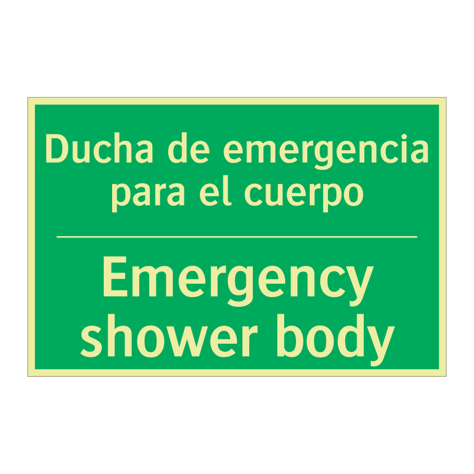 Ducha de emergencia para el /.../ - Emergency shower body
