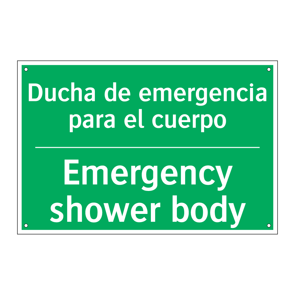 Ducha de emergencia para el /.../ - Emergency shower body
