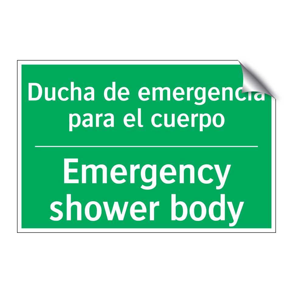 Ducha de emergencia para el /.../ - Emergency shower body