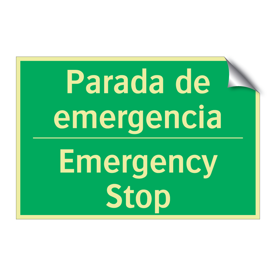 Parada de emergencia - Emergency Stop