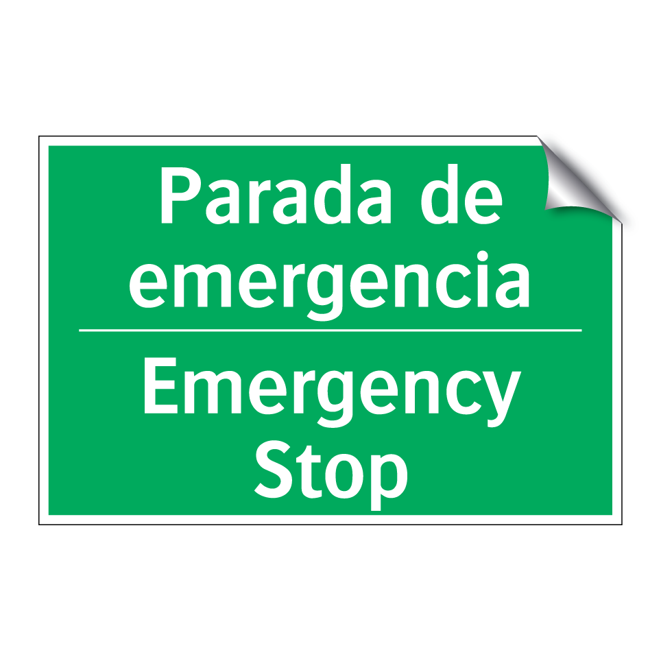 Parada de emergencia - Emergency Stop