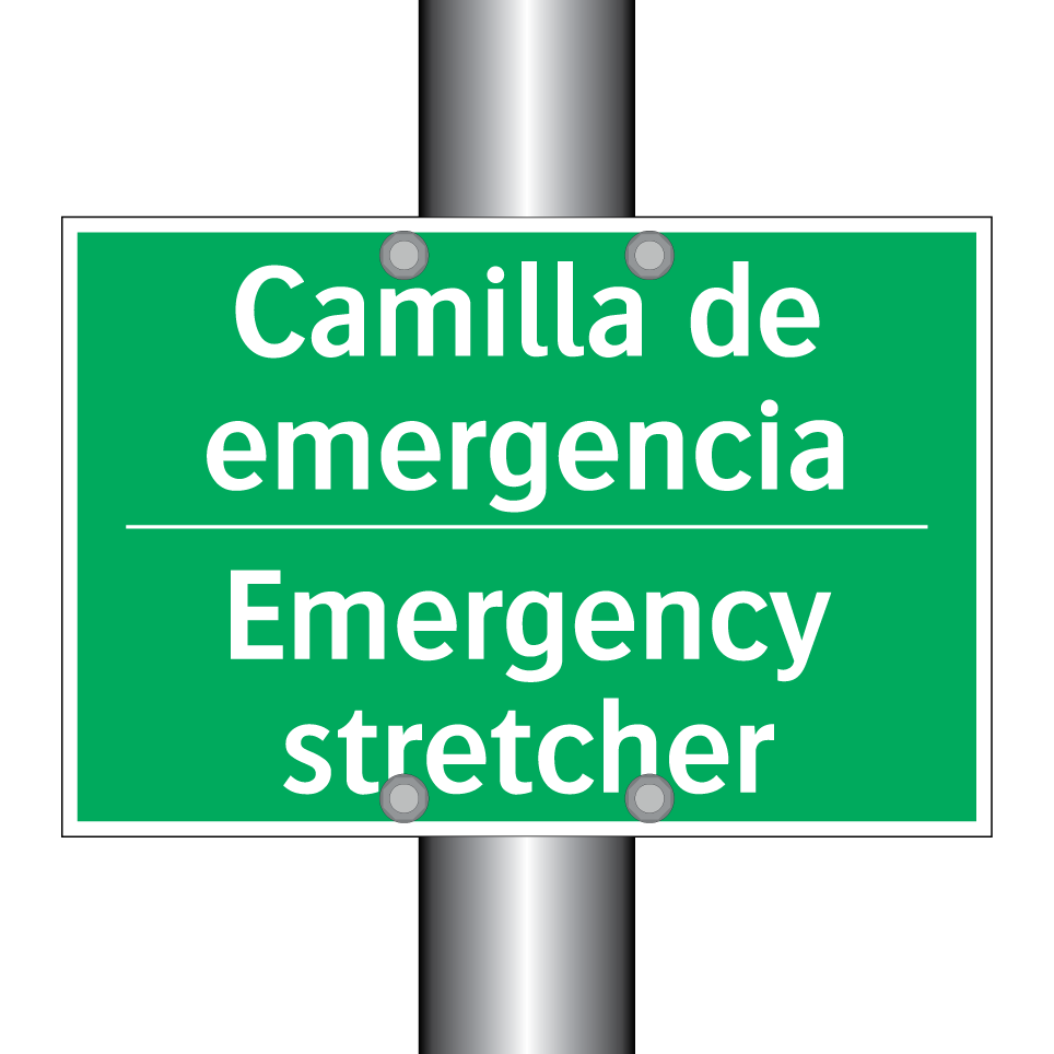 Camilla de emergencia - Emergency stretcher