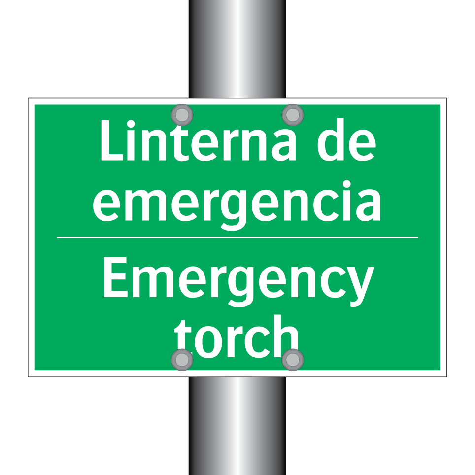 Linterna de emergencia - Emergency torch