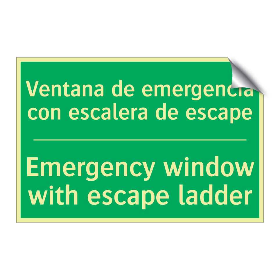 Ventana de emergencia con /.../ - Emergency window with escape /.../