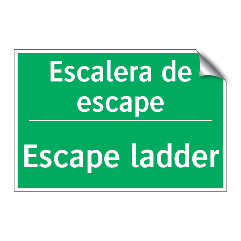 Escalera de escape - Escape ladder