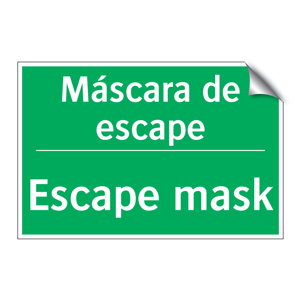 Máscara de escape - Escape mask