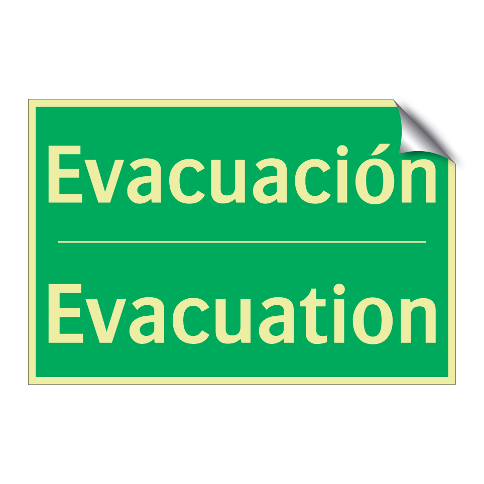 Evacuación - Evacuation