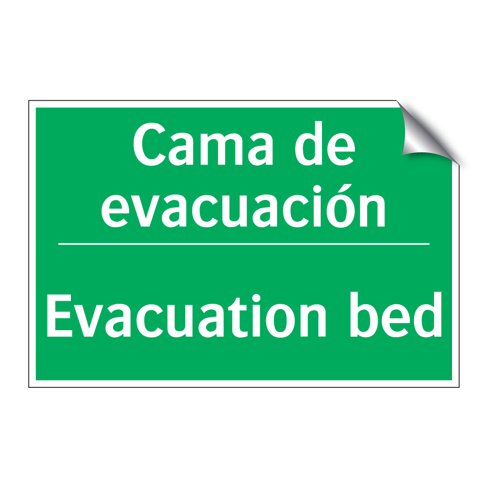 Cama de evacuación - Evacuation bed