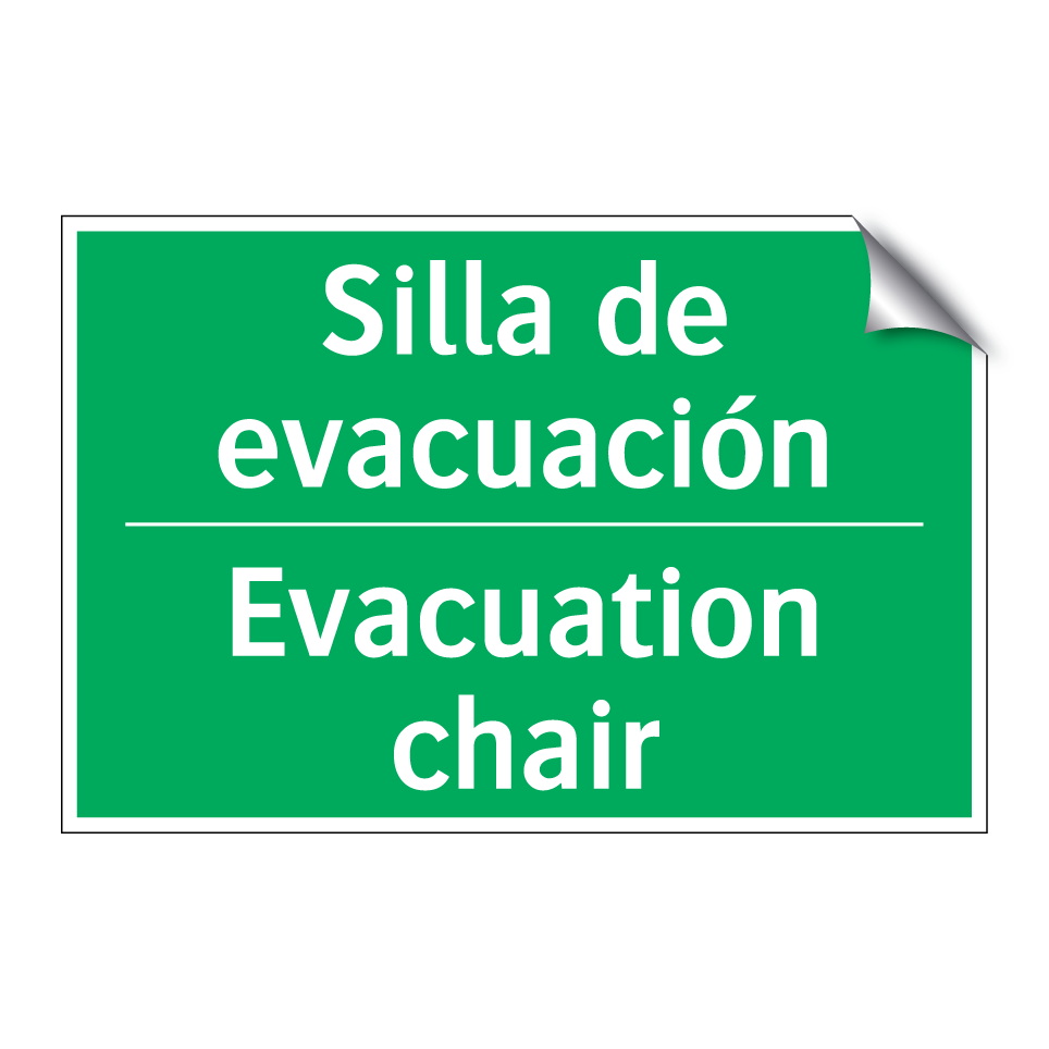 Silla de evacuación - Evacuation chair